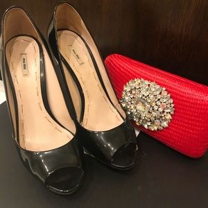 Miu Miu Black Patent Leather